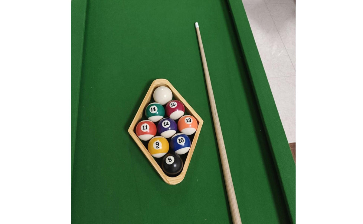 Long-Lasting 9-Ball Rack Polished Edges 9-Ball Geometric Rack Commercial Grade Billiard Racking Frame Reinforced Corners