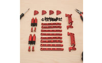 RC Car Damping System Kit Damping System Equipped with Shock Absorbers Reliable Hardware for Crawler Building