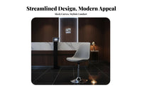 rotating Function Adjustable Lowrear Round Stool Comfortable padding Hydraulic height-adjustable Seat Ergonomic posterior supportrest Counter Chair Sturdy Base for Receptionists, Office Workers, Reception Area, Home, Salon, Bedroom