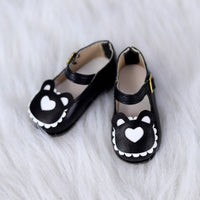 Affectionate Kitten Doll Shoes Anime Style BJD Ankle Strap Shoes PU Leather