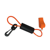Waterproof Kayak Safety Whistle Lightweight Whistle with Lanyard Sturdy Plastic Signaling Device Built-in Clip for Kayakers, Boaters, Campers, Kayaking, Boating, Camping