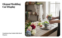 6 Pieces Reusable Foam Bouquet Holder Flower Arranging Plastic Grid Bouquet Holder