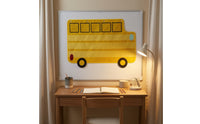 Bus Pocket Chart Lightweight Wall Pocket Chart Versatile for Homeschool