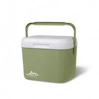 Portable Cooler with Temperature Display Insulated Cooler Box with Ice Bags Hard-Sided Bag Compact for Campers, Picnickers, Camping, Picnics, Car Travel