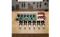 DC 5V Six-Jet Humidifier Module 6 Jacks USB Humidifier Control Board Push Button Atomization Control Board Green PCB
