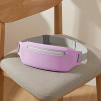 Compact Running Waist Bag Slim Athletic Waist Pack Contoured Shape Phone Holder Belt No Jiggle for Runners