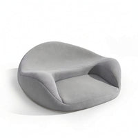 Ergonomic Cushion with Backrest Memory Foam Meditation Cushion Supportive Meditation Pillow Contoured for Meditators, Yogis, Mindful Movement Practice