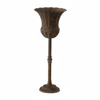 Goblet Vase Stand Retro Pedestal Vase Holder Reusable Table Decor