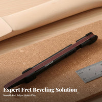 DIY Repair Fret Sanding Pen Portable Guitar Fret Polisher Time-Saving for Guitarists, Bass Players, Workshop, Home Studio