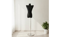 Female Torso Mannequin Floor-Standing Mannequin with Stand Professional Clothing Display Torso for Boutiques