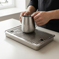 Bar Drop Tray Easy to Clean Stainless Steel Drop Tray Hygienic Spill Catcher