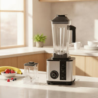 Pulse Blender and Grinder Combo Multiple Speeds Blender with Grinding Cup Multi-Use Stainless Steel Versatile for Breakfast Shops