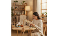 Embroidery Hoop Stand Adjustable Embroidery Hoop Holder Rotatable Cross Stitch Stand for Crafters