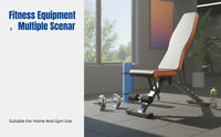 Sit Up Bench, Dumbbell Bench, Multi-Functional Foldable Fitness Chair, Abdominal Exercise Equipment, Adjustable Incline, Home Gym