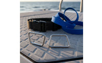 2 Pieces Lightweight Stainless Steel Trapezoid Buckle Marine Grade Diving Strap Buckle Long-Lasting Bag Hardware Heavy Duty for Divers