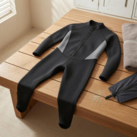 Full Body Diving Suit  Men's Swim Shirt Suit Raglan Seams Full-Length SwimSuit for Snorkeling, Surfing, Swimming