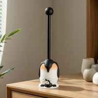 Toilet Brush with Holder Funny Animal Toilet Brush Stable for Bathroom