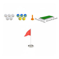 Buoyant Putting Surface Outdoor Water Practice Green Simulated Golf Putting Mat for Beginners, Pool, Backyard