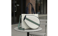 Multi-Functional Crossbody Racket Bag Large Capacity Badminton Shoulder Bag Adjustable Strap for Women, Gym