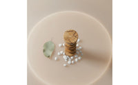 2 Pieces Wabi Sabi Design Natural Stone Candle Holder Minimalist Design Natural Stone Candlestick Elegant Decorative Pillar Candle Stand Matte Finish for Model Room, Hotel Lobby, Study