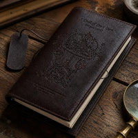 Vintage Garden TN Standard Portable Travel Journal Notebook Leather Diary