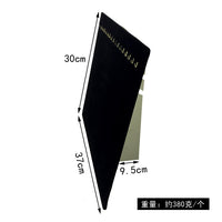 Foldable Black Velvet Necklace Bracelet Display Stand Jewelry Organizer