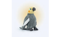 Parrot Stuffed Toy Soft Stuffed Parrot Bird Stuffed Animal Compact Cuddly for Children, Desk, Nursery