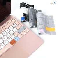 Silicone Keyboard Cover for Apple MacBook Pro/Air with Shortcut Functions
