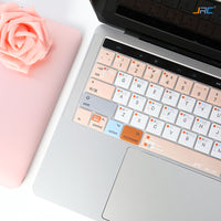 Silicone Keyboard Cover for Apple MacBook Pro/Air with Shortcut Functions