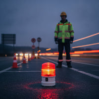 LTD-1101磁吸式报警灯警示灯12v24v220v报警器闪烁灯指示灯