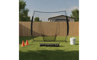 Baseball Rebounder Weather-Resistant Net-Resistant Baseball Pitchback Net Easy Setup for Coaches, Backyard, Indoor Training
