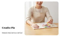Flower Head Sewing Pins Comes with Storage Box Flower Head Textile Pin End for DIY Enthusiasts, Quilters, Crafting, Dressmaking, Decorations