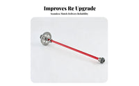 RC Car Part Silver Vermilion Hub transmissions Shaft Assembly for wltoys