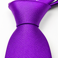 Men's Slim Solid Color Necktie for Professional Wear, Weddings, and Performances - 5cm Width