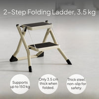 Folding Multi-Functional Step Ladder, Anti-Slip, Portable
