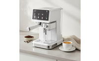 Color Touchscreen Display Automatic Espresso Machine 20 Bar High Pressure Pump Espresso Machine with Milk Frother Single-Press Operation Home Coffee Station Precise Temperature Control for Beginners