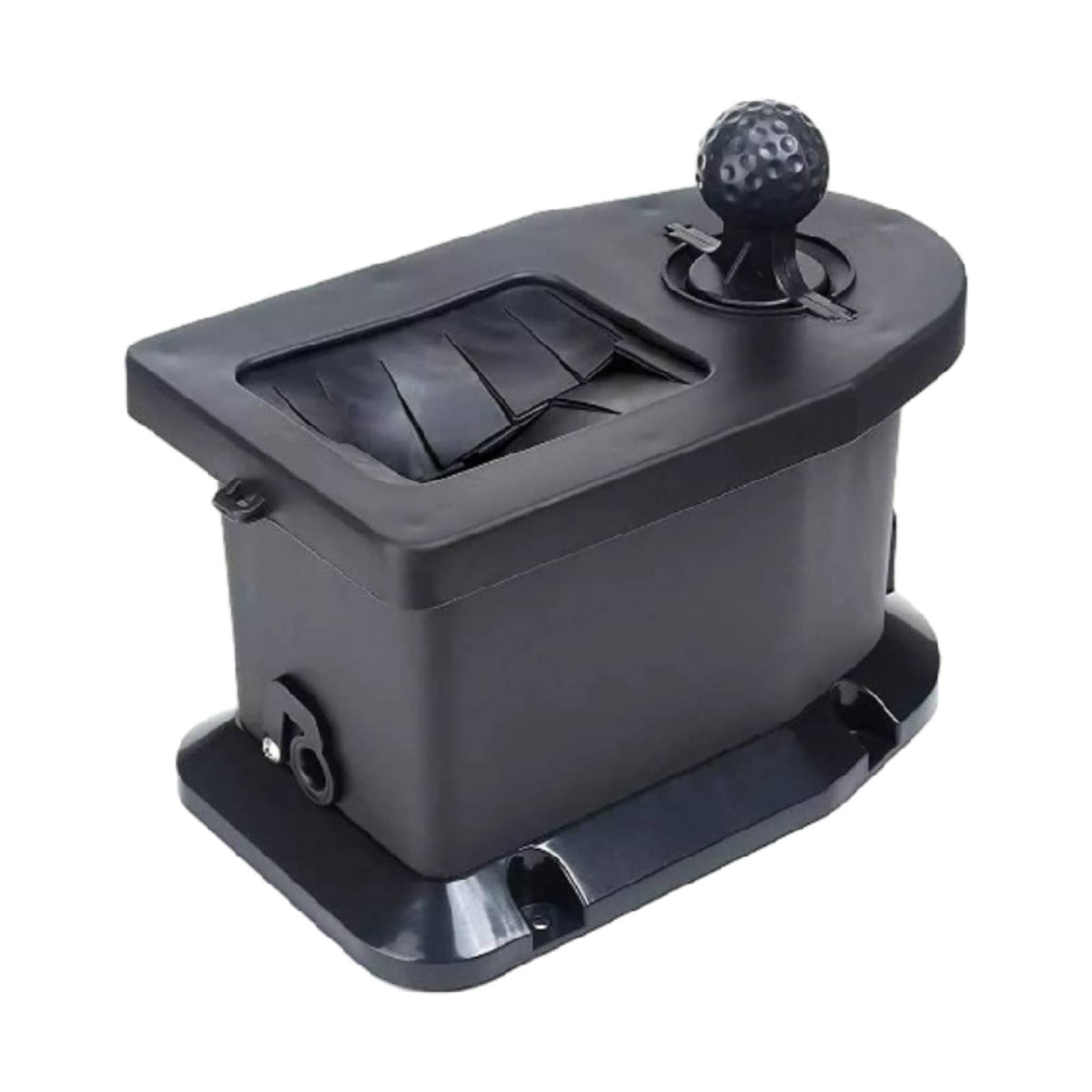 Golf Vehicle Club Cleaner Dark Cart Mounted Club Washer Molded Base Plate Sports Accessory
