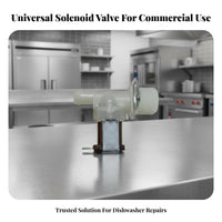 Dishwasher Water Inlet Valve Universal Fit Water Inlet Solenoid Valve
