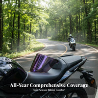 Anti-Fog Helmet Visor All-Season Motorcycle Helmet Lens Sun Protection Universal Face Visor HD Vision