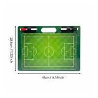 Football Strategy Board Double-Sided Soccer Board Athletic Gear for Team Captains