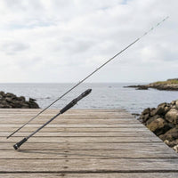 Foam EVA Grip Boat Fishing Rod Blue Accent Rings Carbon-Fiber Fishing Rod Sturdy Sports Gear