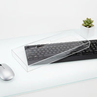 Acrylic Keyboard Cover Dustproof Mechanical Keyboard Protector Mechanical Keyboard Dust Cover for Pet Owners, Enthusiasts, Office