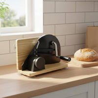 Even Slicing Adjustable Bread Cutter Easy Operation Manual Bread Cutter Compact Design for Home Bakers