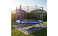 Round Trampolines Net Tear-Resistant Trampolines Net Tightly Woven Mesh Outdoor Play Accessory for Backyard