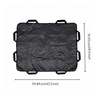 Portable Dog Stretcher Heavy Duty Large Dog Carrying Mat Sturdy Foldable Pet Stretcher Waterproof for Vet Veterinary Facility, Travel