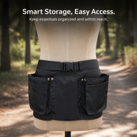 Outdoor Multi-functional Waist Bag with Pockets for Sports, Hiking, and Work