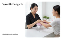 Soft & Comfortable Manicure Arm Rest Stand Ergonomic Design Nail Arm Rest Stand Easy to Clean for Manicurists, Beauty School Students, Spa