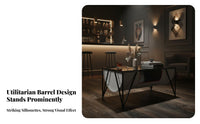 Creative Design warehouse Booth Dining Set adaptable Combination 4-Seater Table collection Sturdy Construction Cafe Seating Group Antiabrasion Feet for Bar Proprietors, Restaurant Owners, Homeowners, Coffee Shop, Pub, Bistro, Lounge