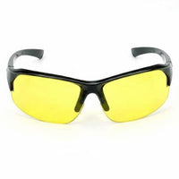 Glare-Reducing Driving Glasses Lightweight Cycling Sunglasses Windproof Jog Ning Glasses Shock Resistant Half-Frame Sunglasses