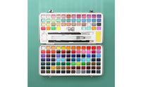 Watercolor Paint Set Solid Watercolor Set with Metal Tin Art Supplies for Artists, Classroom